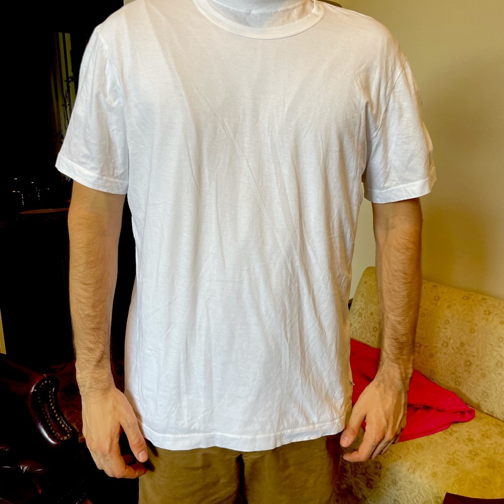 New - White James Perse T Shirt Size 4